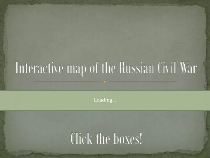 interactive map of the russian civil war