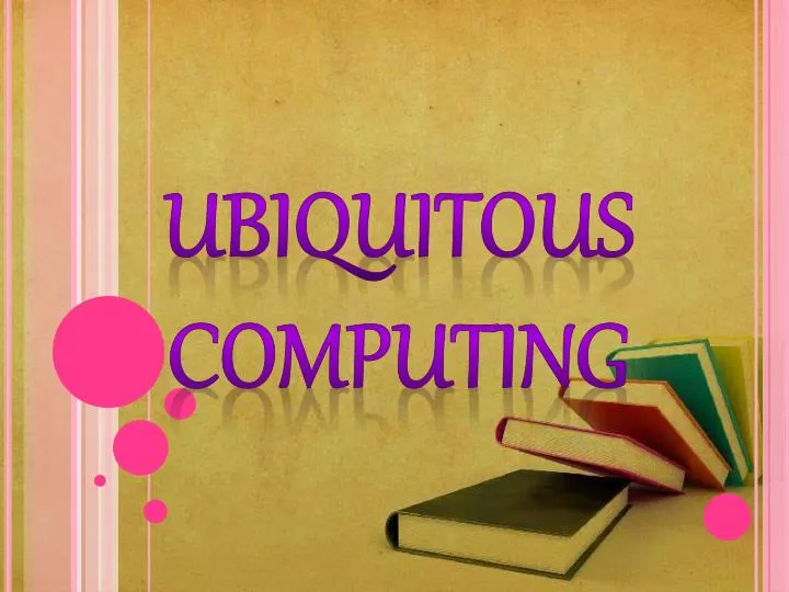 ubiquitous computing