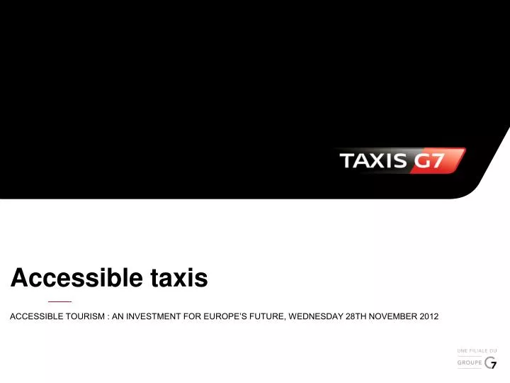 accessible taxis