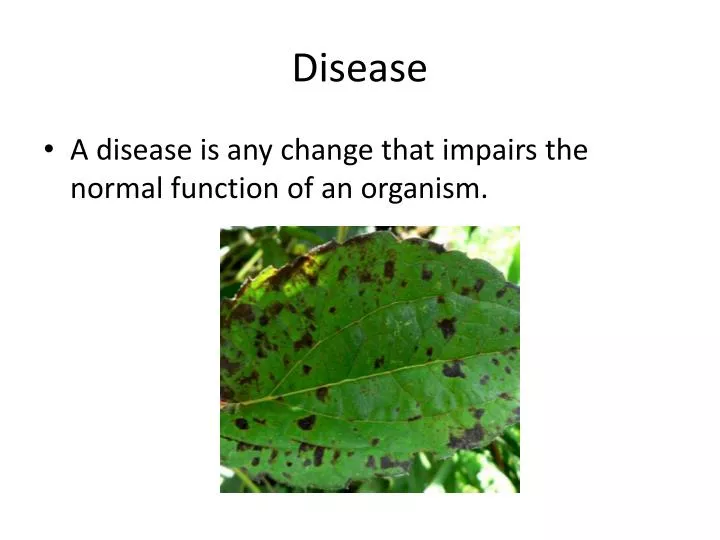 disease