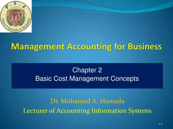 management accounting for business