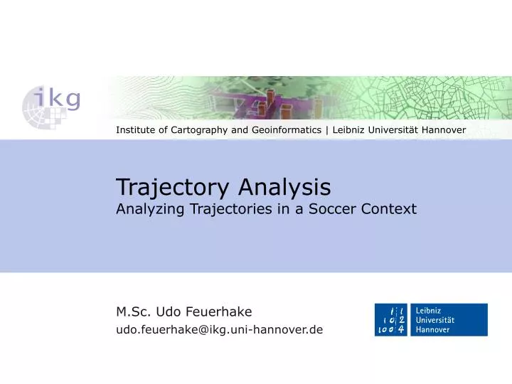 trajectory analysis analyzing trajectories in a soccer context