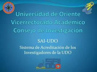 universidad de oriente vicerrectorado acad mico consejo de investigaci n