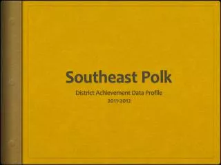 Southeast Polk