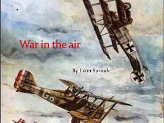 War in the air