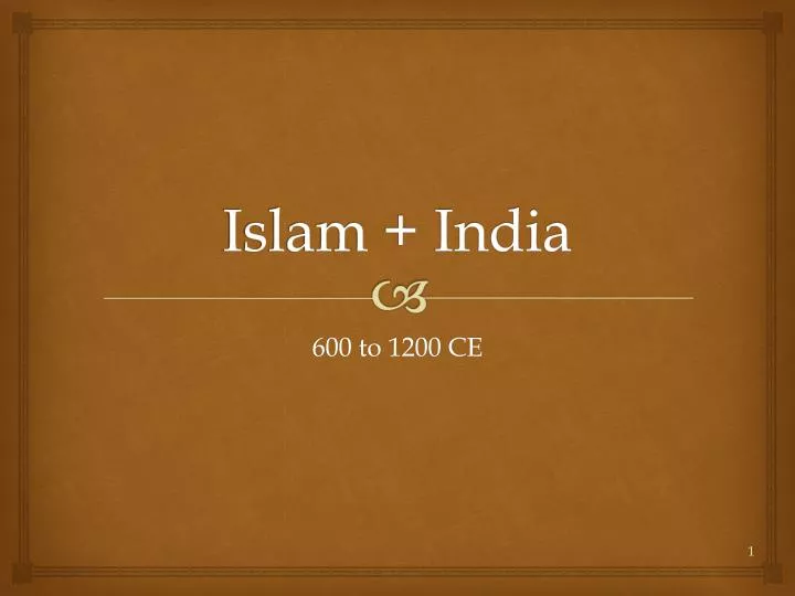 islam india