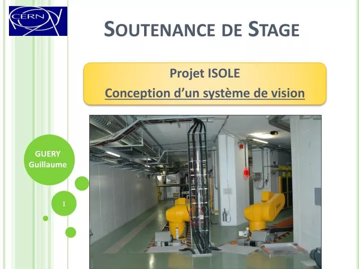 soutenance de stage