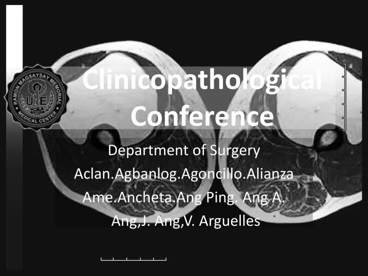 clinicopathological conference