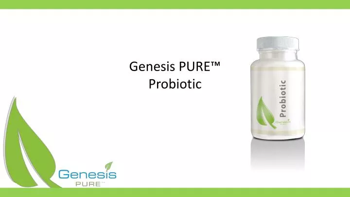 genesis pure probiotic
