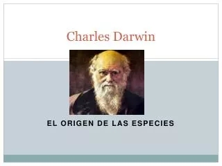 charles darwin