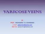 Varicose Veins - slide 1