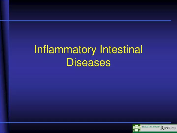 inflammatory intestinal diseases