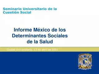 seminario universitario de la cuesti n social