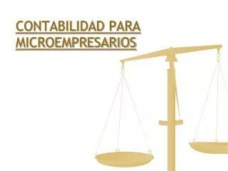 contabilidad para microempresarios