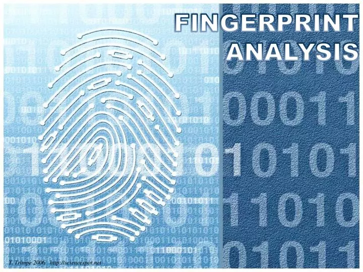 fingerprint analysis