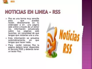 noticias en linea rss