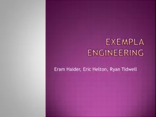 eXempla Engineering