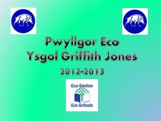 Pwyllgor Eco Ysgol Griffith Jones 2012-2013
