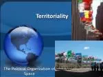 Territoriality - slide 1