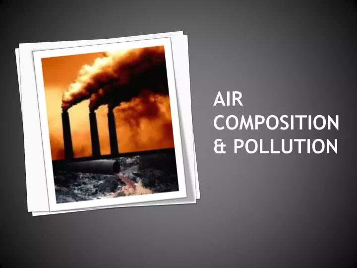 air composition pollution