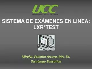 sistema de ex menes en l nea lxr test