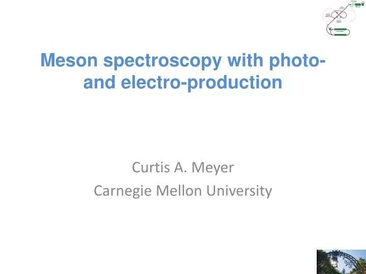 meson spectroscopy with photo and electro production