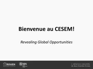 bienvenue au cesem