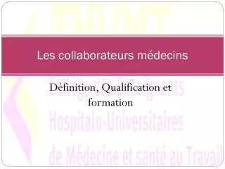 les collaborateurs m decins