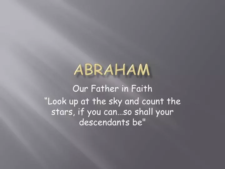 abraham