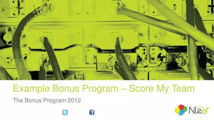 example bonus program score my team