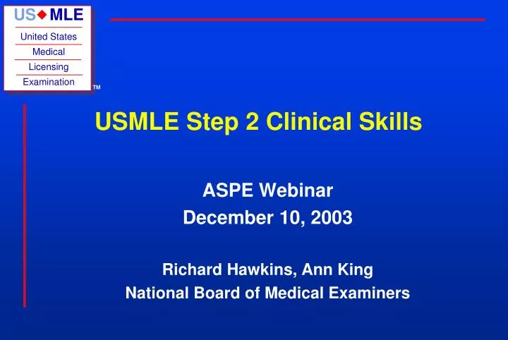 usmle step 2 clinical skills