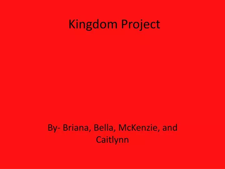 kingdom project