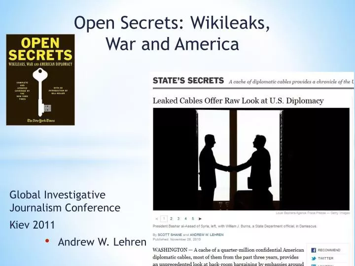 open secrets wikileaks war and america