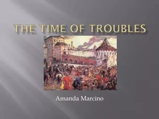 The Time of Troubles