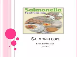 salmonelosis
