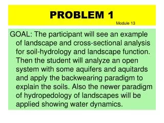 PROBLEM 1