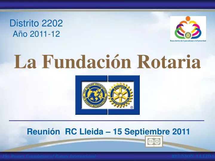 la fundaci n rotaria