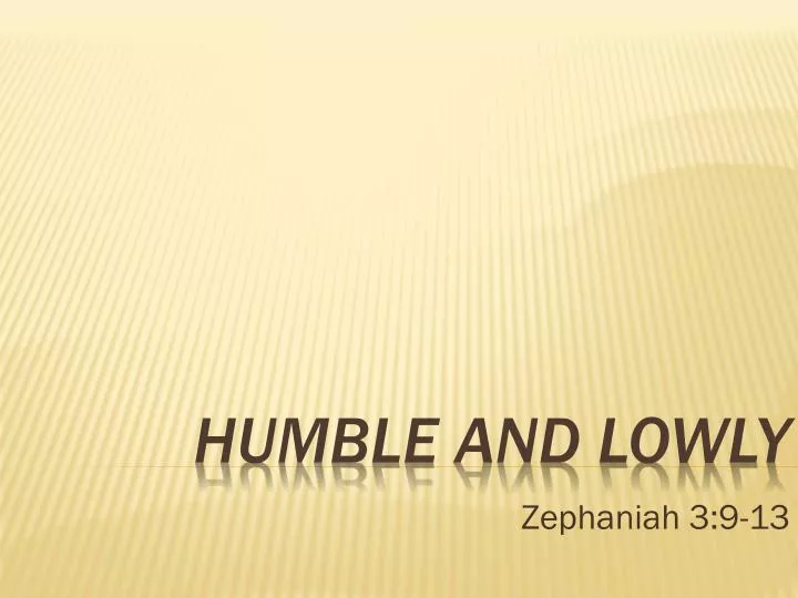 zephaniah 3 9 13