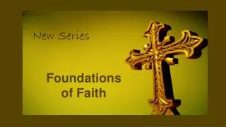 Foundations of Faith