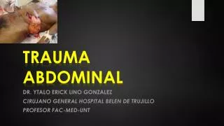 trauma abdominal