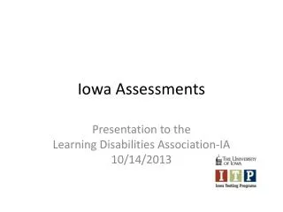 Iowa Assessments