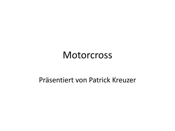 motorcross