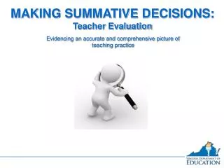 Evidencing an accurate and comprehensive picture of teaching practice