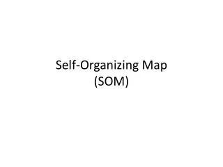 Self-Organizing Map (SOM)