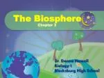 The Biosphere - slide 1