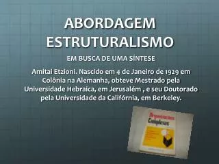 abordagem estruturalismo
