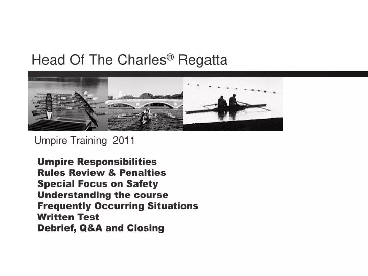head of the charles regatta