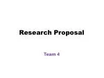 Research Proposal - slide 1