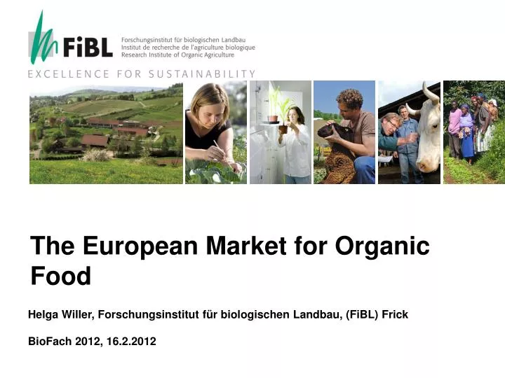 the european market for organic food