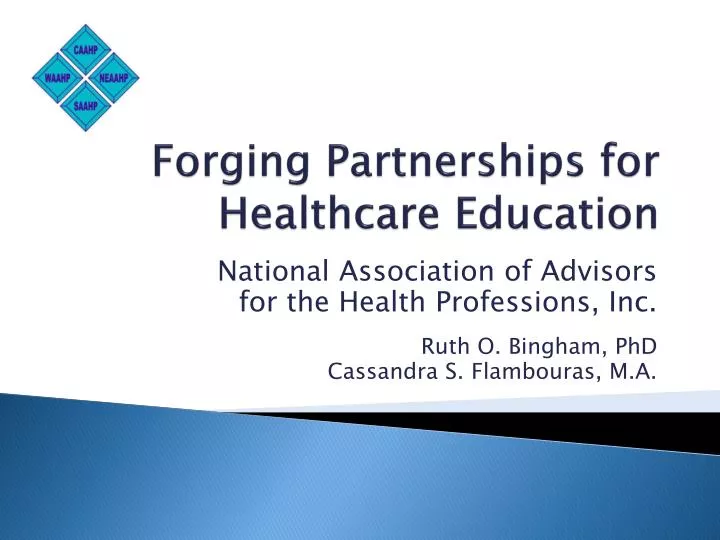 forging partnerships for healthcare education